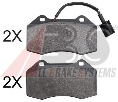 A.B.S. 37877 Тормозные колодки для ALFA ROMEO 4C (Альфа ромео 4c) A.B.S. 37877 Тормозные колодки для ALFA ROMEO 4C (Альфа ромео 4c)