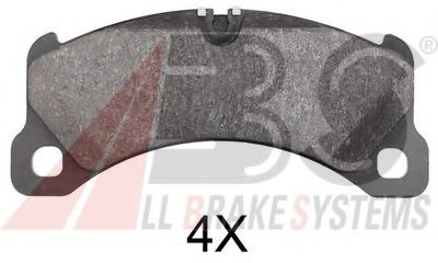 A.B.S. 37918 Тормозные колодки для PORSCHE (Порше) A.B.S. 37918 Тормозные колодки для PORSCHE (Порше)