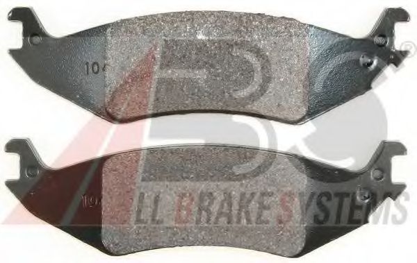 A.B.S. 38444 Тормозные колодки для FORD USA E (Форд сша Э)