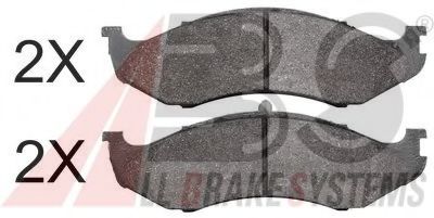 A.B.S. 38477 OE Тормозные колодки для JEEP CHEROKEE (Джип Чироки) A.B.S. 38477 OE Тормозные колодки для JEEP CHEROKEE (Джип Чироки)