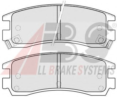 A.B.S. 38508 Тормозные колодки для CHEVROLET VENTURE (Шевроле Vэнтурэ) A.B.S. 38508 Тормозные колодки для CHEVROLET VENTURE (Шевроле Vэнтурэ)
