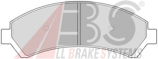 A.B.S. 38726 Тормозные колодки для CHEVROLET BLAZER S10 (Шевроле Блазэр с10)