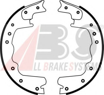 A.B.S. 40358 Тормозные колодоки для FORD USA E (Форд сша Э) A.B.S. 40358 Тормозные колодоки для FORD USA E (Форд сша Э)