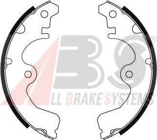 A.B.S. 8598 Тормозные колодоки 