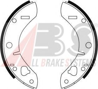 A.B.S. 8620 Тормозные колодоки 
