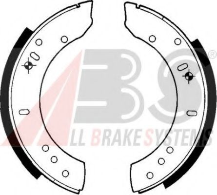 A.B.S. 8633 Тормозные колодоки 