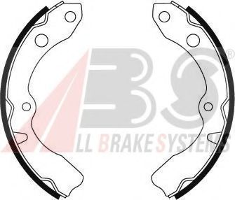 A.B.S. 8661 Тормозные колодоки для DAIHATSU HIJET (Дайхатсу Хижэт) A.B.S. 8661 Тормозные колодоки для DAIHATSU HIJET (Дайхатсу Хижэт)