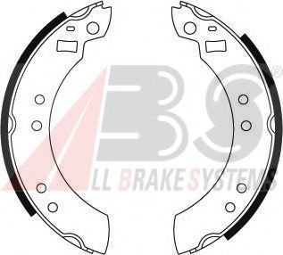 A.B.S. 8742 Тормозные колодоки для VOLVO 340-360 (Вольво 340-360) A.B.S. 8742 Тормозные колодоки для VOLVO 340-360 (Вольво 340-360)