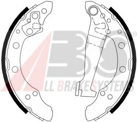 A.B.S. 8778 Тормозные колодоки для AUDI 100 (Ауди 100) A.B.S. 8778 Тормозные колодоки для AUDI 100 (Ауди 100)