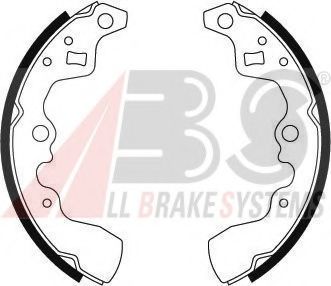 A.B.S. 8879 Тормозные колодоки 
