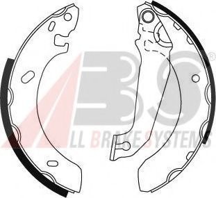 A.B.S. 8919 Тормозные колодоки 