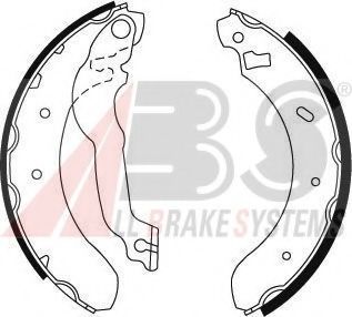 A.B.S. 8920 Тормозные колодоки 