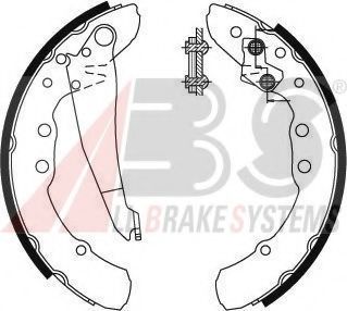 A.B.S. 8921 Тормозные колодоки для AUDI 90 (Ауди 90) A.B.S. 8921 Тормозные колодоки для AUDI 90 (Ауди 90)