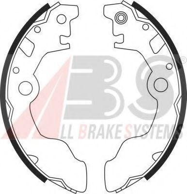 A.B.S. 8927 Тормозные колодоки 