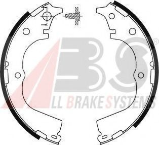 A.B.S. 8929 Тормозные колодоки 