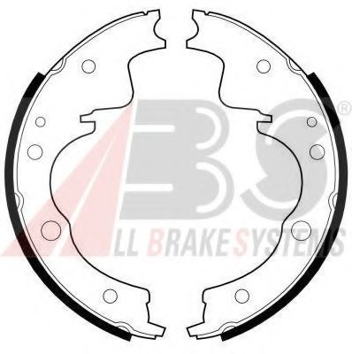 A.B.S. 8951 Тормозные колодоки 