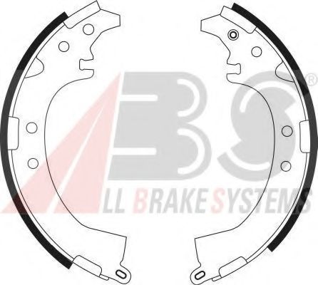 A.B.S. 9032 Тормозные колодоки 