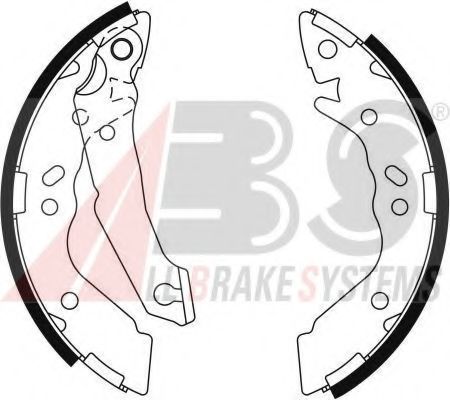 A.B.S. 9122 Тормозные колодоки для HYUNDAI EXCEL (Хендай Эxcэл) A.B.S. 9122 Тормозные колодоки для HYUNDAI EXCEL (Хендай Эxcэл)