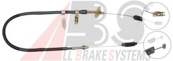 A.B.S. K11068 Трос, стояночная тормозная система для MAZDA 323 III (Мазда 323 3) A.B.S. K11068 Трос, стояночная тормозная система для MAZDA 323 III (Мазда 323 3)