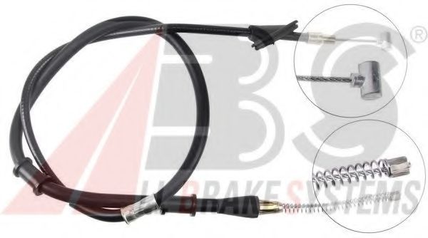 A.B.S. K11326 Трос, стояночная тормозная система для SUZUKI (Сузуки) A.B.S. K11326 Трос, стояночная тормозная система для SUZUKI (Сузуки)
