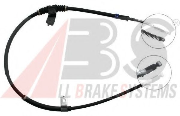 A.B.S. K11457 Трос, стояночная тормозная система для MITSUBISHI SHOGUN II (Митсубиши/митсубиси Шогун 2) A.B.S. K11457 Трос, стояночная тормозная система для MITSUBISHI SHOGUN II (Митсубиши/митсубиси Шогун 2)