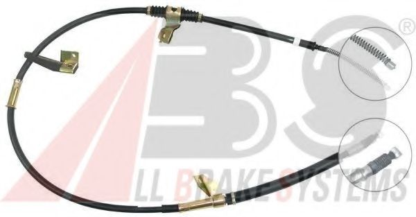 A.B.S. K11458 Трос, стояночная тормозная система для MITSUBISHI PAJERO SPORT (Митсубиши/митсубиси Паджеро спорт) A.B.S. K11458 Трос, стояночная тормозная система для MITSUBISHI PAJERO SPORT (Митсубиши/митсубиси Паджеро спорт)