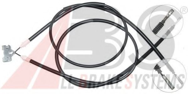 A.B.S. K12045 Трос, стояночная тормозная система для FORD ESCORT VII (Форд Эскорт 7) A.B.S. K12045 Трос, стояночная тормозная система для FORD ESCORT VII (Форд Эскорт 7)