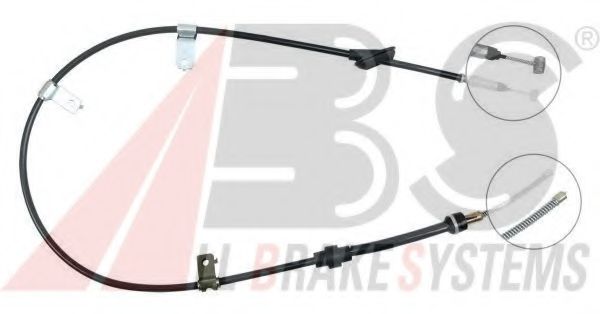 A.B.S. K12497 Трос, стояночная тормозная система для ROVER 400 (Ровер 400) A.B.S. K12497 Трос, стояночная тормозная система для ROVER 400 (Ровер 400)