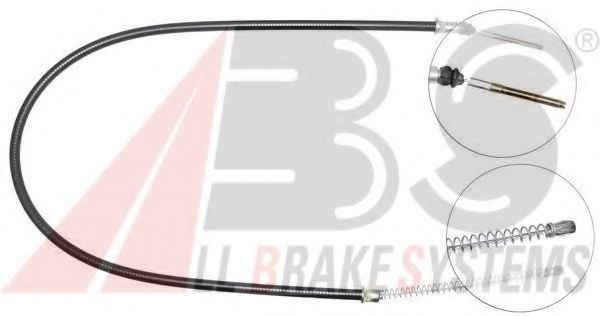 A.B.S. K12598 Трос, стояночная тормозная система для SUZUKI (Сузуки) A.B.S. K12598 Трос, стояночная тормозная система для SUZUKI (Сузуки)