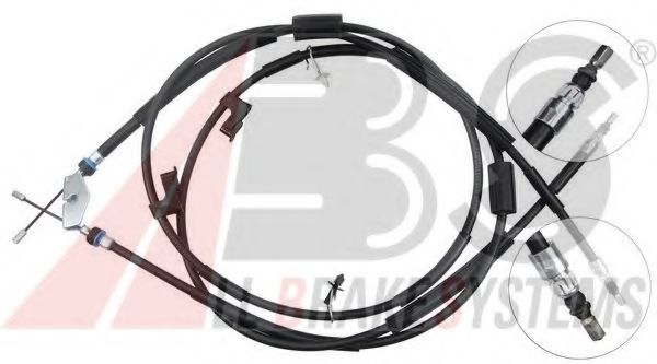 A.B.S. K12825 Трос, стояночная тормозная система для FORD KUGA I (Форд Куга 1) A.B.S. K12825 Трос, стояночная тормозная система для FORD KUGA I (Форд Куга 1)