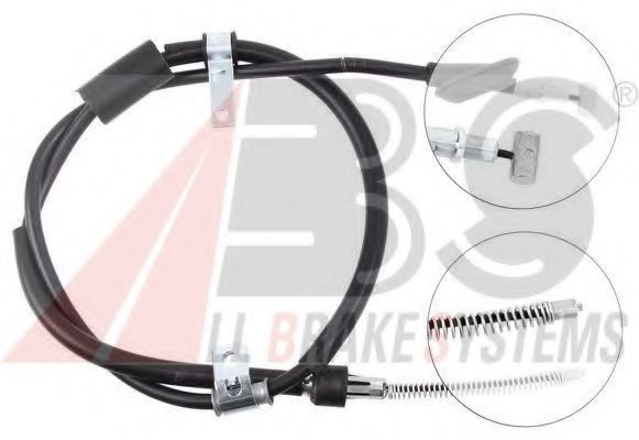 A.B.S. K13336 Трос, стояночная тормозная система для SUZUKI (Сузуки) A.B.S. K13336 Трос, стояночная тормозная система для SUZUKI (Сузуки)