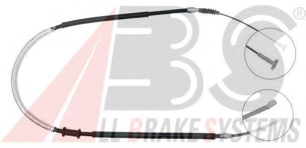 A.B.S. K13547 Трос, стояночная тормозная система для FIAT BRAVA (Фиат Брава) A.B.S. K13547 Трос, стояночная тормозная система для FIAT BRAVA (Фиат Брава)