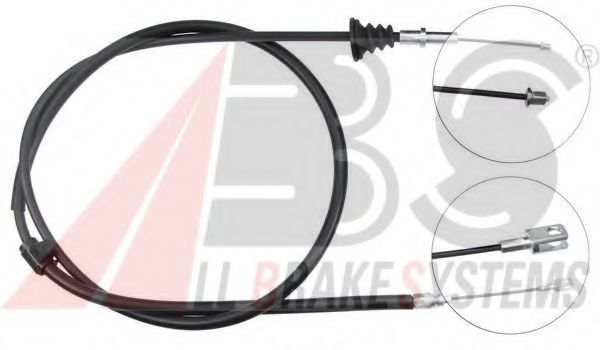 A.B.S. K13786 Трос, стояночная тормозная система для VOLVO (Вольво) A.B.S. K13786 Трос, стояночная тормозная система для VOLVO (Вольво)