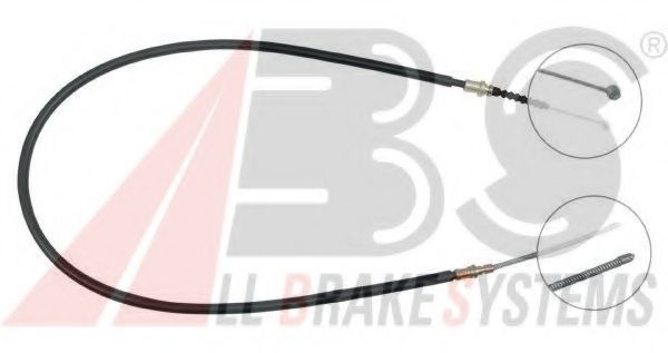 A.B.S. K14267 Трос, стояночная тормозная система для KIA MENTOR (Киа Мэнтор) A.B.S. K14267 Трос, стояночная тормозная система для KIA MENTOR (Киа Мэнтор)