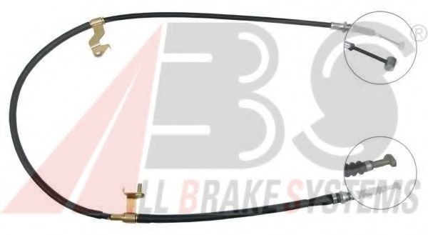 A.B.S. K14497 Трос, стояночная тормозная система для MAZDA 323 F V (Мазда 323 ф5) A.B.S. K14497 Трос, стояночная тормозная система для MAZDA 323 F V (Мазда 323 ф5)