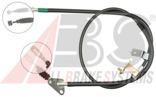 A.B.S. K14498 Трос, стояночная тормозная система для MAZDA PROTEG V (Мазда Протэг v) A.B.S. K14498 Трос, стояночная тормозная система для MAZDA PROTEG V (Мазда Протэг v)