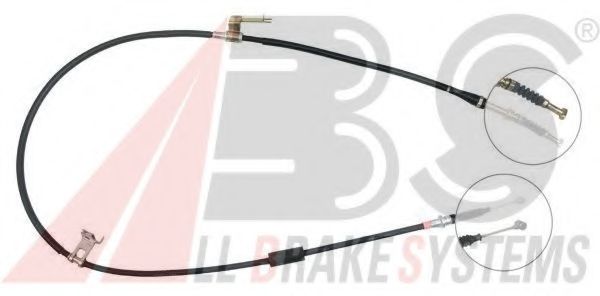 A.B.S. K14647 Трос, стояночная тормозная система для MAZDA (Мазда) A.B.S. K14647 Трос, стояночная тормозная система для MAZDA (Мазда)