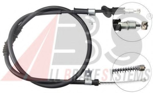 A.B.S. K14797 Трос, стояночная тормозная система для MITSUBISHI ETERNA III (Митсубиши/митсубиси Этэрна 3) A.B.S. K14797 Трос, стояночная тормозная система для MITSUBISHI ETERNA III (Митсубиши/митсубиси Этэрна 3)