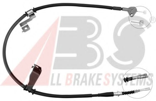 A.B.S. K15003 Трос, стояночная тормозная система для HYUNDAI I10 (Хендай И10) A.B.S. K15003 Трос, стояночная тормозная система для HYUNDAI I10 (Хендай И10)