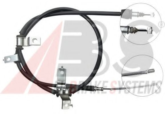 A.B.S. K15368 Трос, стояночная тормозная система для HYUNDAI GETZ PRIME (Хендай Гэтз примэ) A.B.S. K15368 Трос, стояночная тормозная система для HYUNDAI GETZ PRIME (Хендай Гэтз примэ)