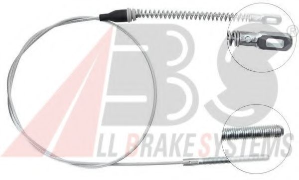 A.B.S. K15458 Трос, стояночная тормозная система для OPEL CORSA B (Опель Корса б) A.B.S. K15458 Трос, стояночная тормозная система для OPEL CORSA B (Опель Корса б)
