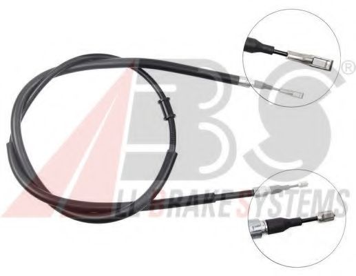 A.B.S. K16567 Трос, стояночная тормозная система для AUDI 90 (Ауди 90) A.B.S. K16567 Трос, стояночная тормозная система для AUDI 90 (Ауди 90)