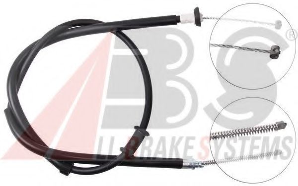 A.B.S. K16638 Трос, стояночная тормозная система для FIAT 500 (Фиат 500) A.B.S. K16638 Трос, стояночная тормозная система для FIAT 500 (Фиат 500)