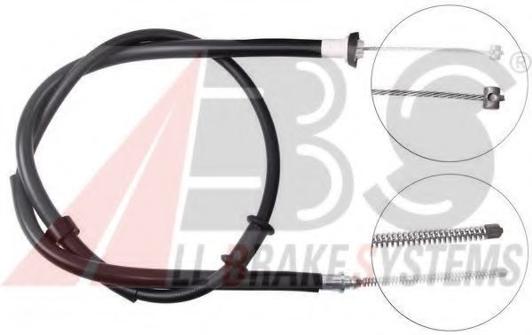 A.B.S. K16767 Трос, стояночная тормозная система для FIAT 500 (Фиат 500) A.B.S. K16767 Трос, стояночная тормозная система для FIAT 500 (Фиат 500)