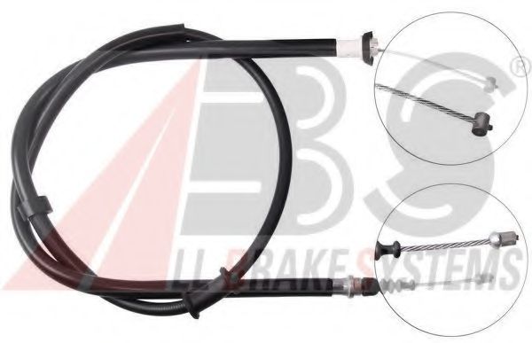 A.B.S. K16787 Трос, стояночная тормозная система для ABARTH 500C (Абартх 500c) A.B.S. K16787 Трос, стояночная тормозная система для ABARTH 500C (Абартх 500c)
