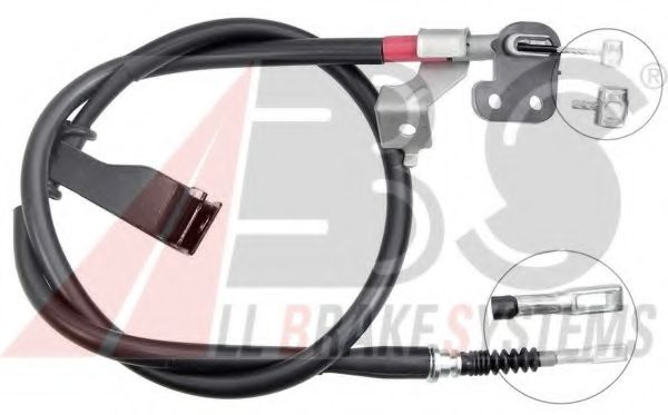 A.B.S. K17302 Трос, стояночная тормозная система для HYUNDAI I10 (Хендай И10) A.B.S. K17302 Трос, стояночная тормозная система для HYUNDAI I10 (Хендай И10)