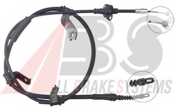 A.B.S. K17523 Трос, стояночная тормозная система для HYUNDAI NF V (Хендай Нф v) A.B.S. K17523 Трос, стояночная тормозная система для HYUNDAI NF V (Хендай Нф v)