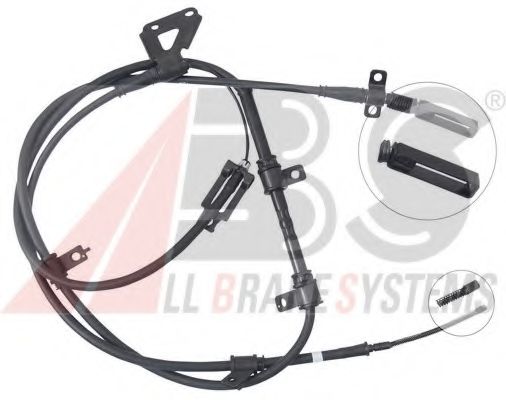 A.B.S. K17532 Трос, стояночная тормозная система для KIA SEDONA II (Киа Сэдона 2) A.B.S. K17532 Трос, стояночная тормозная система для KIA SEDONA II (Киа Сэдона 2)