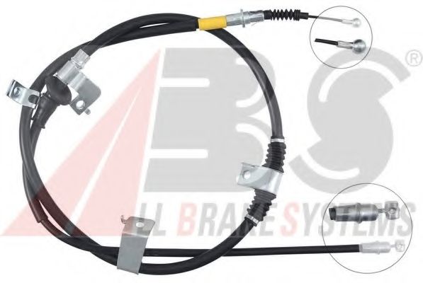 A.B.S. K17635 Трос, стояночная тормозная система для MITSUBISHI ASX (Митсубиши/митсубиси Асх) A.B.S. K17635 Трос, стояночная тормозная система для MITSUBISHI ASX (Митсубиши/митсубиси Асх)