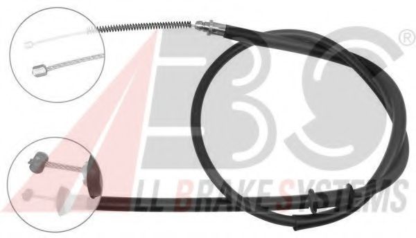 A.B.S. K18126 Трос, стояночная тормозная система для LANCIA YPSILON (Лансиа/лянча Ъпсилон) A.B.S. K18126 Трос, стояночная тормозная система для LANCIA YPSILON (Лансиа/лянча Ъпсилон)